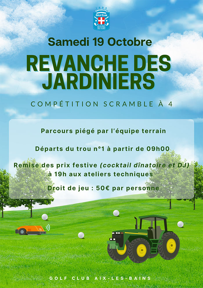 Revanche des jardiniers 2024